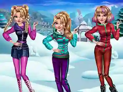 Žaidimas Winter Looks internete