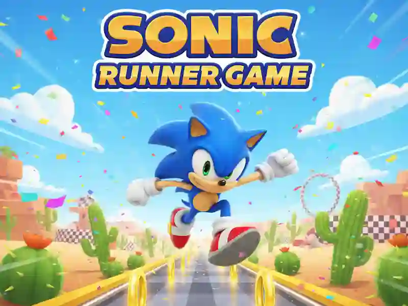 Žaidimas Sonic Runner Game internete