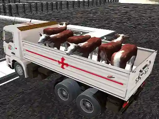 Žaidimas Truck Transport Domestic Animals internete