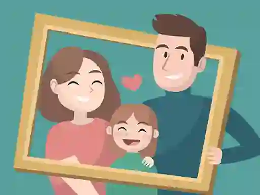 Žaidimas Happy Family Puzzle internete