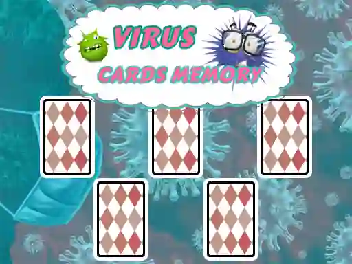 Žaidimas Virus Cards Memory internete
