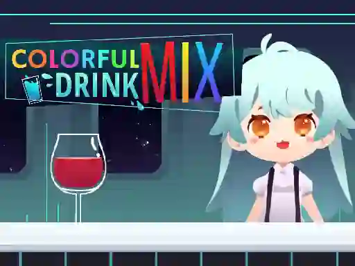 Žaidimas Colorful Mix Drink internete