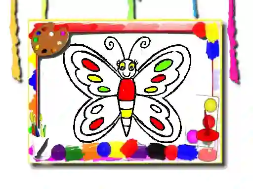 Žaidimas Butterfly Coloring Book internete
