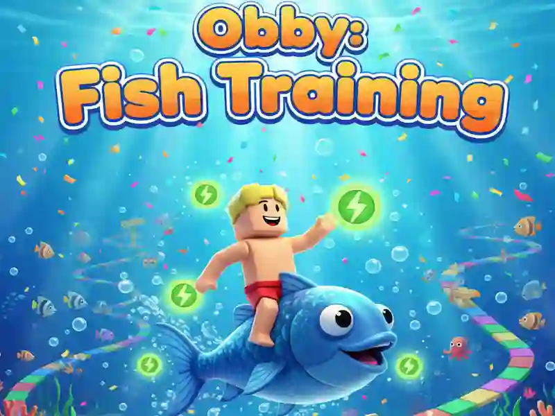 Žaidimas Obby: Fish training internete