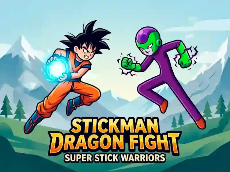 Žaidimas Stickman Dragon Fight - Super Stick Warriors internete