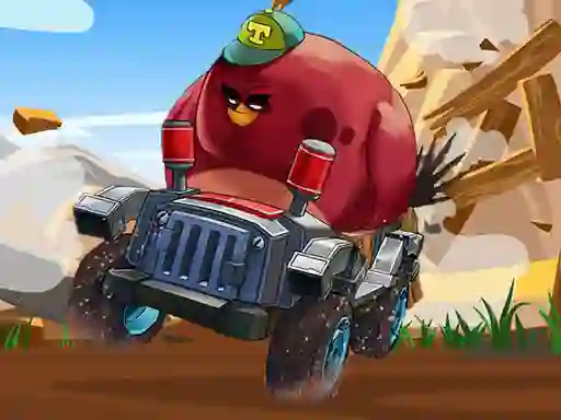 Žaidimas Crazy Birds Kart Hidden Stars internete
