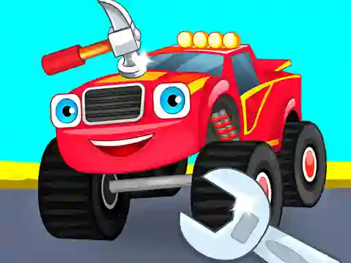 Žaidimas Monster Truck Repairing internete
