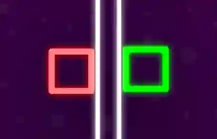 Žaidimas Two Neon Boxes internete
