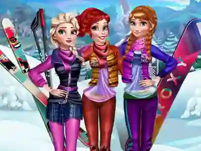 Žaidimas Princesses Visit Arendelle internete