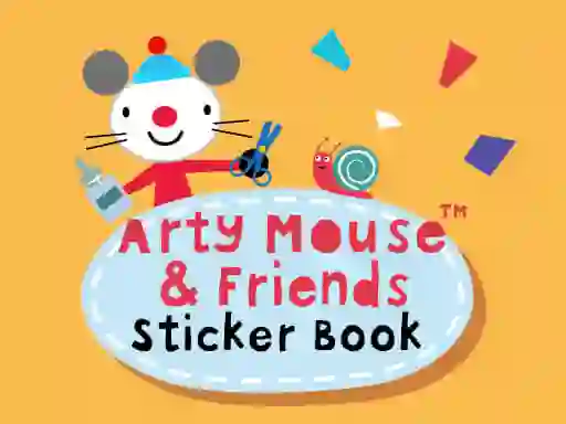Žaidimas Arty Mouse & Friends Sticker Book internete