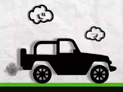 Žaidimas Paper Monster Truck Race internete