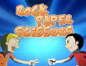 Žaidimas Rock, Paper, Scissors internete