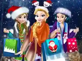 Žaidimas Princess Christmas Mall Shopping internete