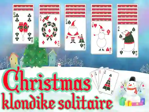 Žaidimas Christmas Klondike Solitaire internete
