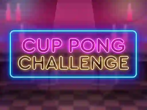 Žaidimas Cup Pong Challenge internete