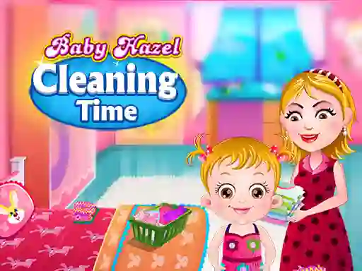 Žaidimas Baby Hazel Cleaning Time internete