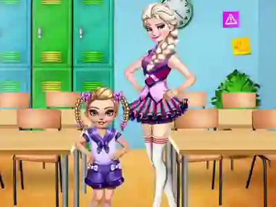 Žaidimas First Day Of School internete