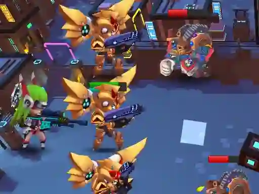Žaidimas Guardians vs Zombies internete