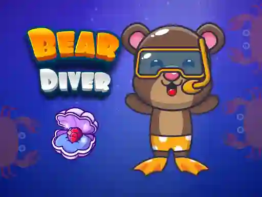 Žaidimas Bear Diver internete