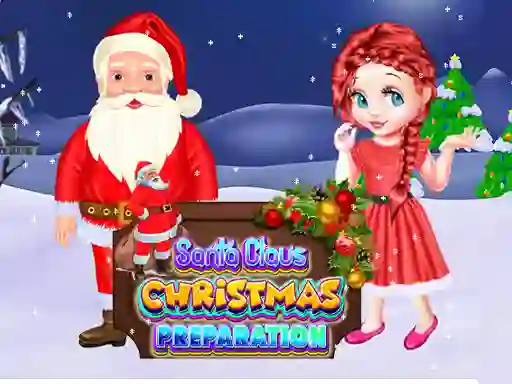 Žaidimas Santa Claus Christmas Preparation internete