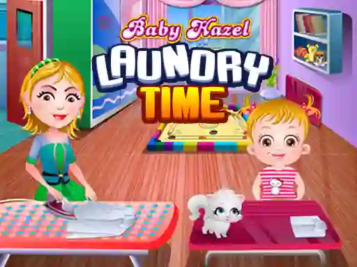 Žaidimas Baby Hazel Laundry Time internete
