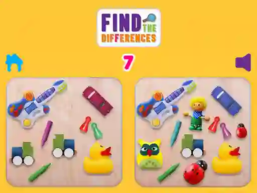 Žaidimas Find The Differences internete