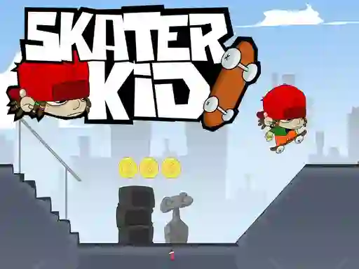 Žaidimas Skater kid internete