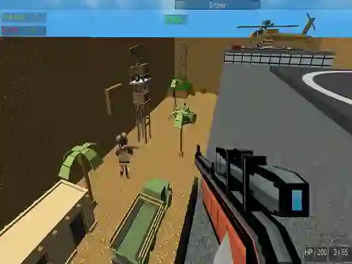Žaidimas Pixel Gun Apocalypse 2 internete