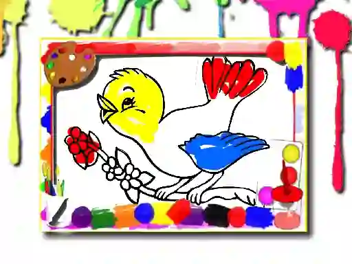 Žaidimas Birds Coloring Book internete