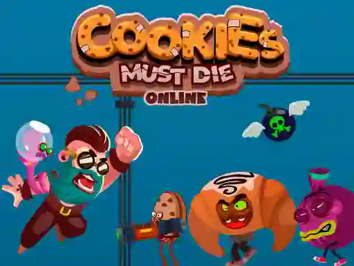 Žaidimas Cookies Must Die internete