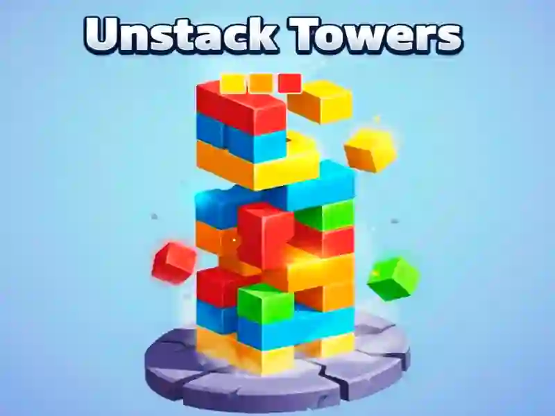 Žaidimas Unstack Towers internete