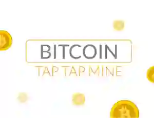 Žaidimas Bitcoin Tap Tap Mine internete