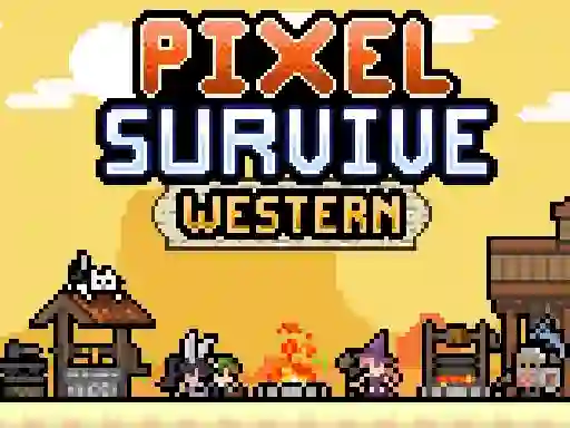 Žaidimas Pixel Survive Western internete