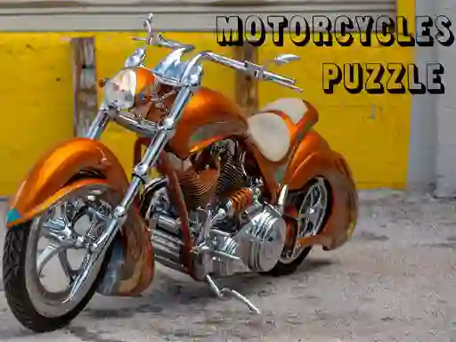 Žaidimas Motorcycles Puzzle internete