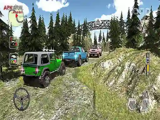 Žaidimas Off Road Mountain Jeep Drive 2020 internete