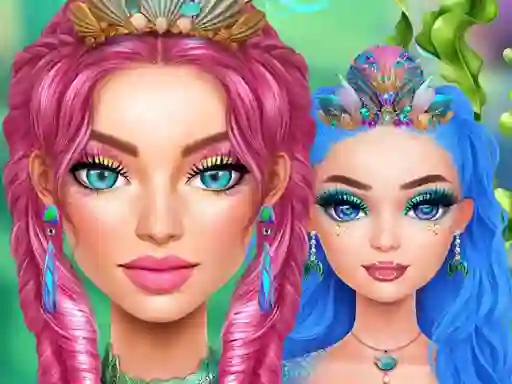 Žaidimas Mermaidcore Makeup internete