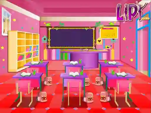 Žaidimas Kids Cassroom Decoration internete