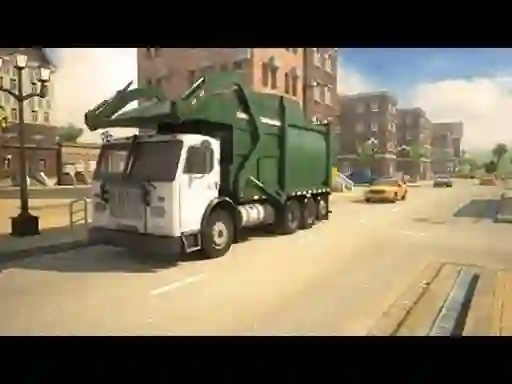 Žaidimas Garbage Truck City Simulator internete