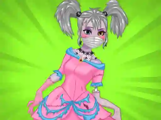 Žaidimas Princess Cute Zombies April Fun internete