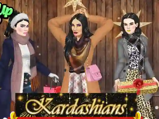 Žaidimas Kardashians Do Christmas internete