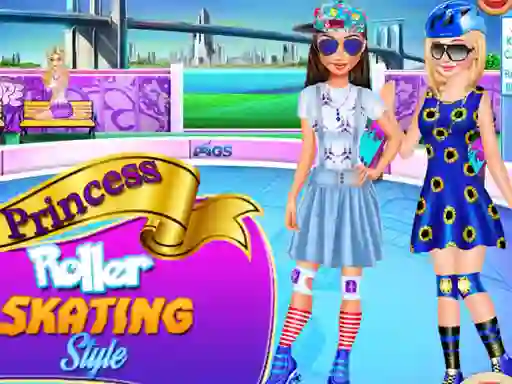 Žaidimas Princess Roller Skating Style internete