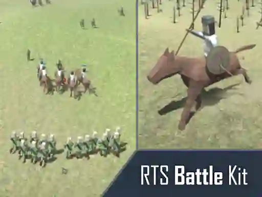 Žaidimas RTS Battle Kit internete