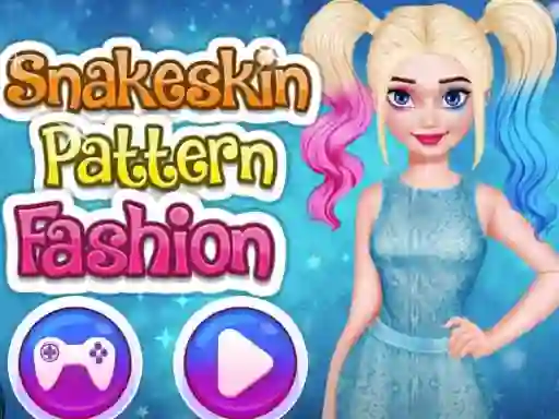 Žaidimas Snakeskin Pattern Fashion internete