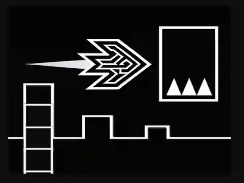 Žaidimas Geometry Flap internete