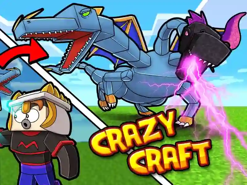 Žaidimas Crazy Craft internete