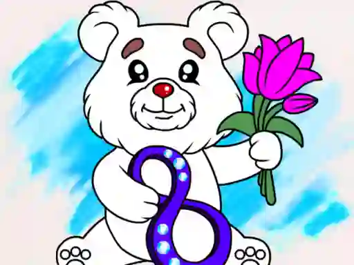Žaidimas March Coloring Book internete