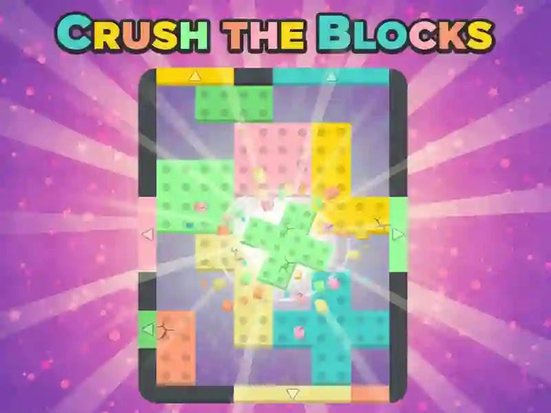 Žaidimas Crush the blocks internete