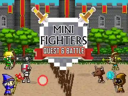 Žaidimas Mini Fighters Quest & battle internete