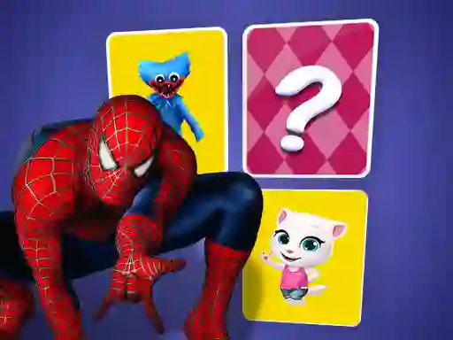 Žaidimas Spiderman Memory Card Match internete