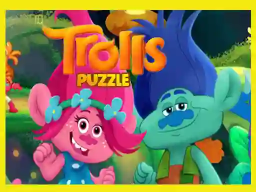 Žaidimas Trolls Puzzle internete